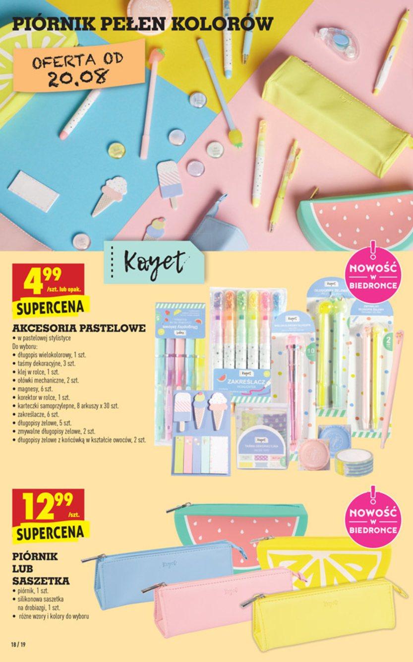 Gazetka promocyjna Biedronka str. 18