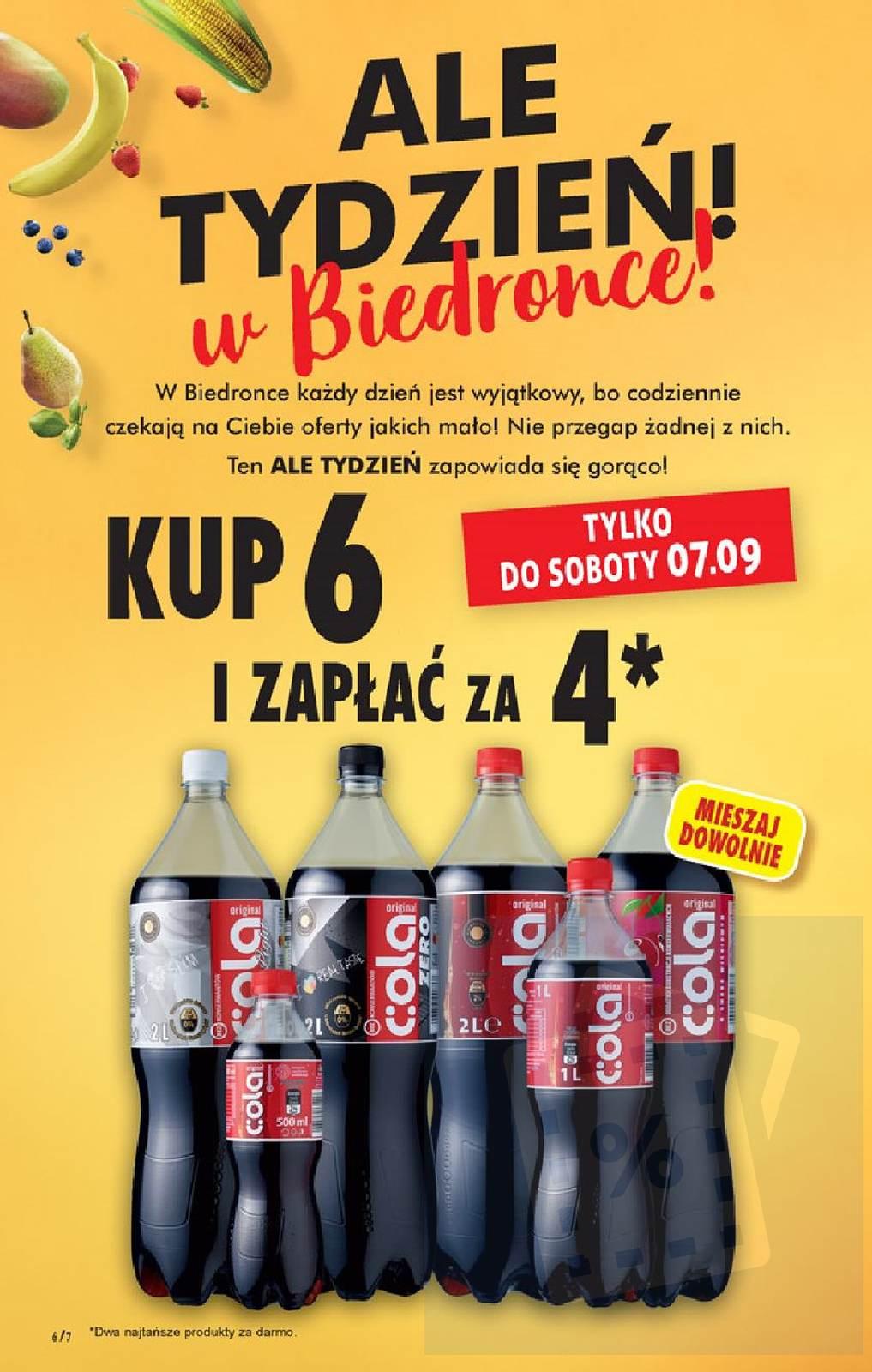 Gazetka promocyjna Biedronka str. 6