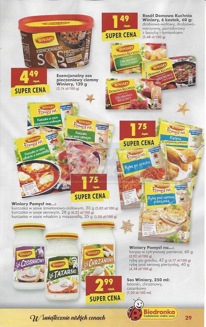 Gazetka promocyjna Biedronka str. 29