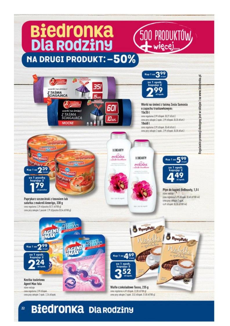 Gazetka promocyjna Biedronka str. 22