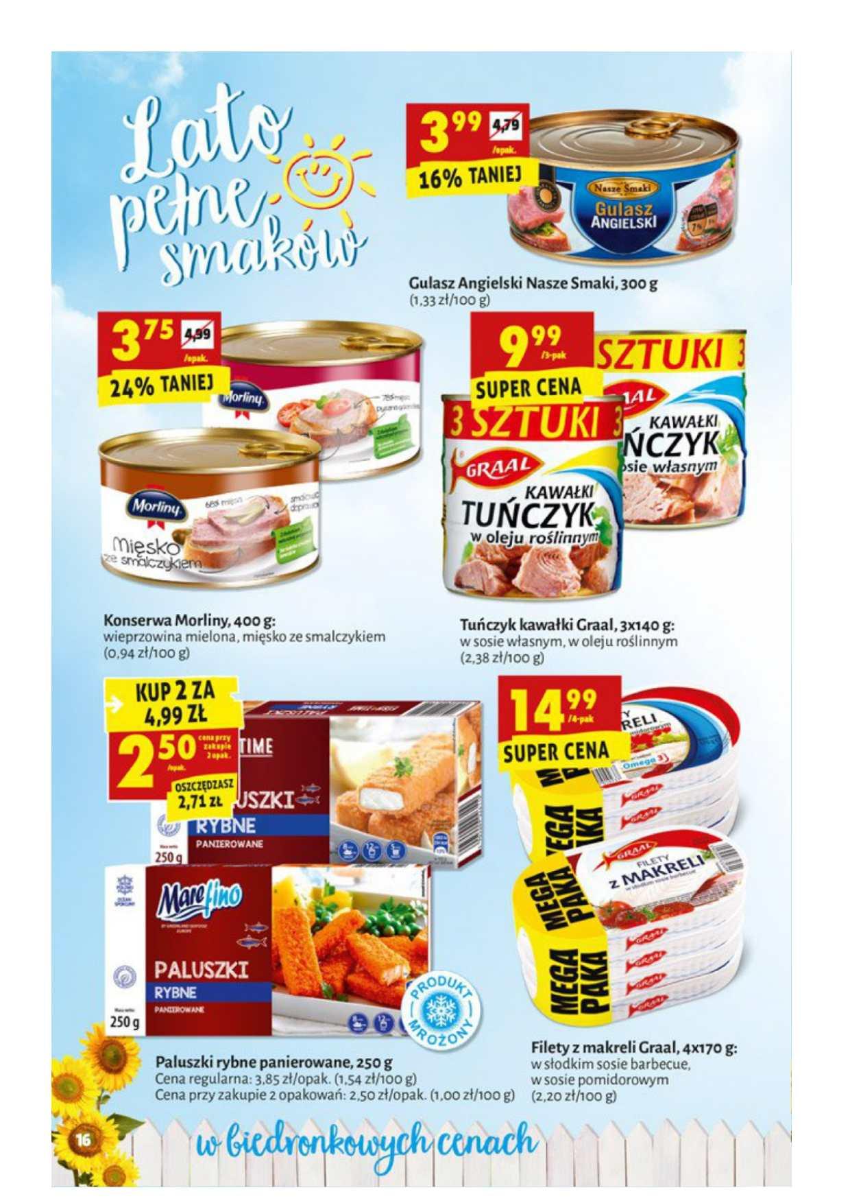 Gazetka promocyjna Biedronka str. 16