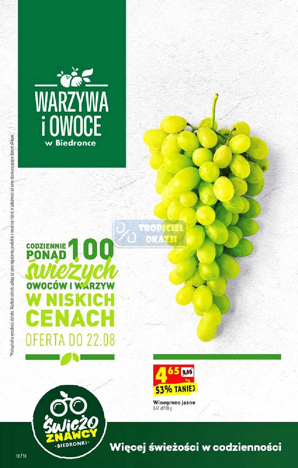 Gazetka promocyjna Biedronka str. 12