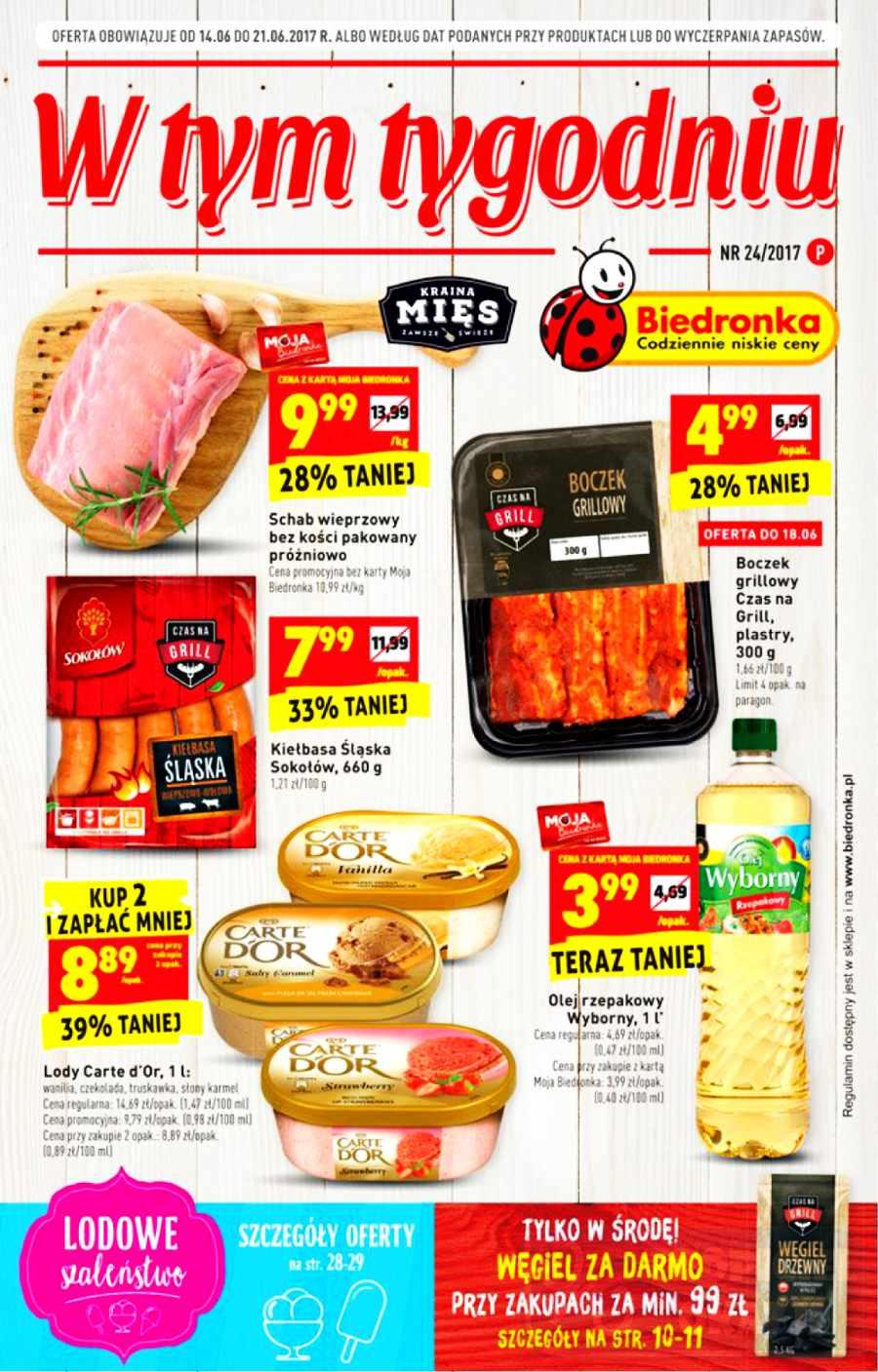 Gazetka promocyjna Biedronka str. 1