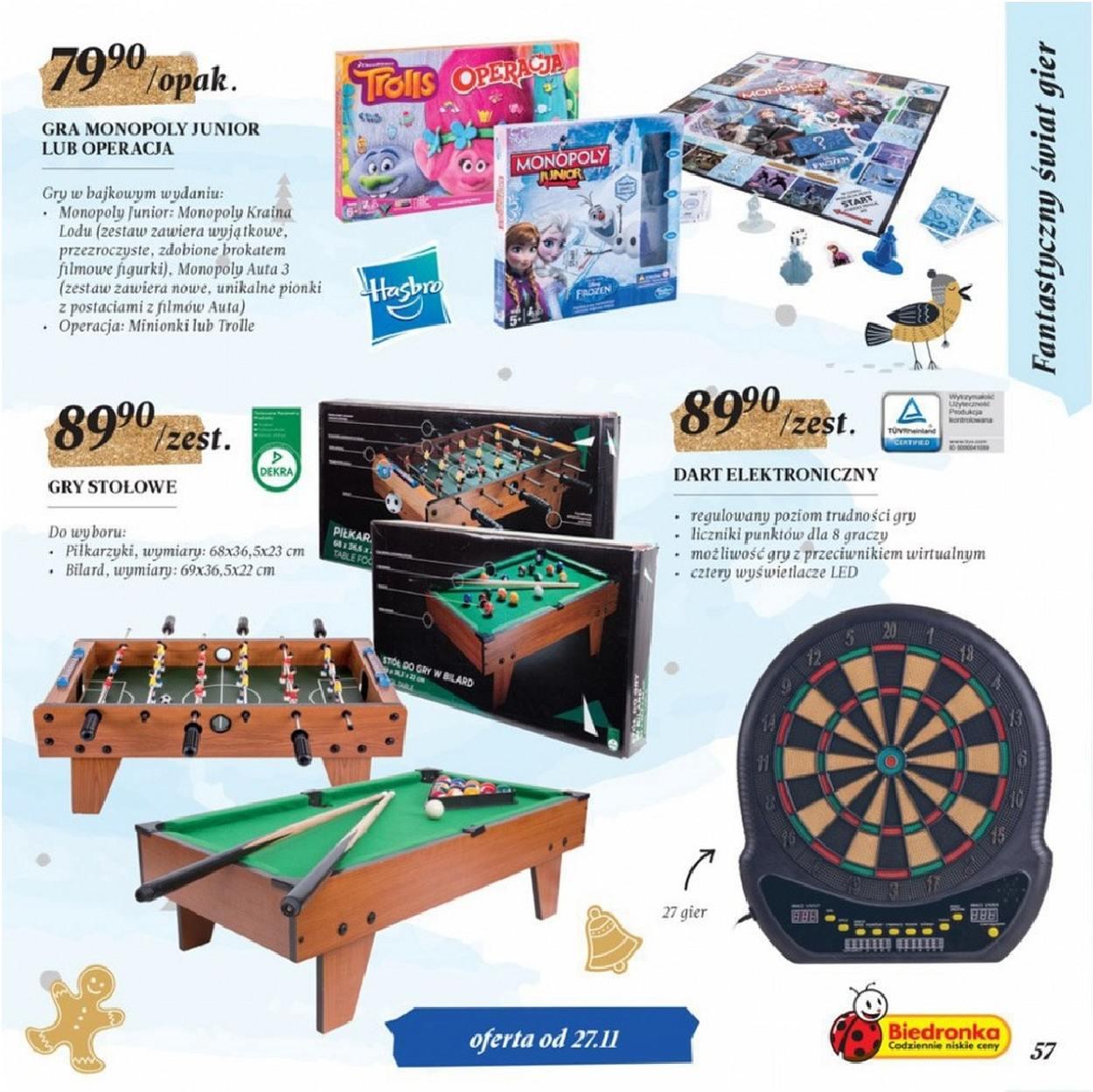 Gazetka promocyjna Biedronka str. 57