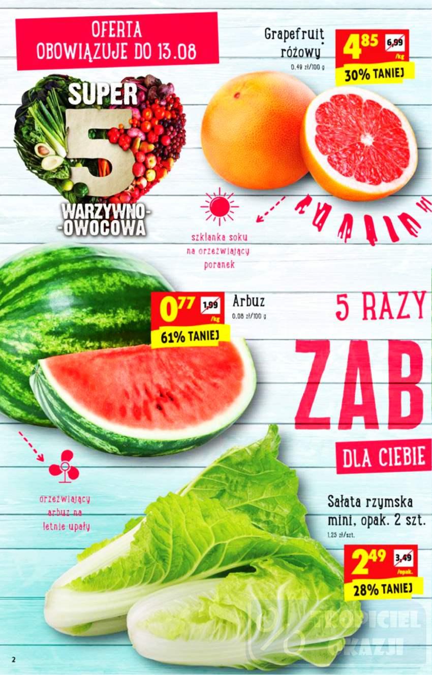 Gazetka promocyjna Biedronka str. 2