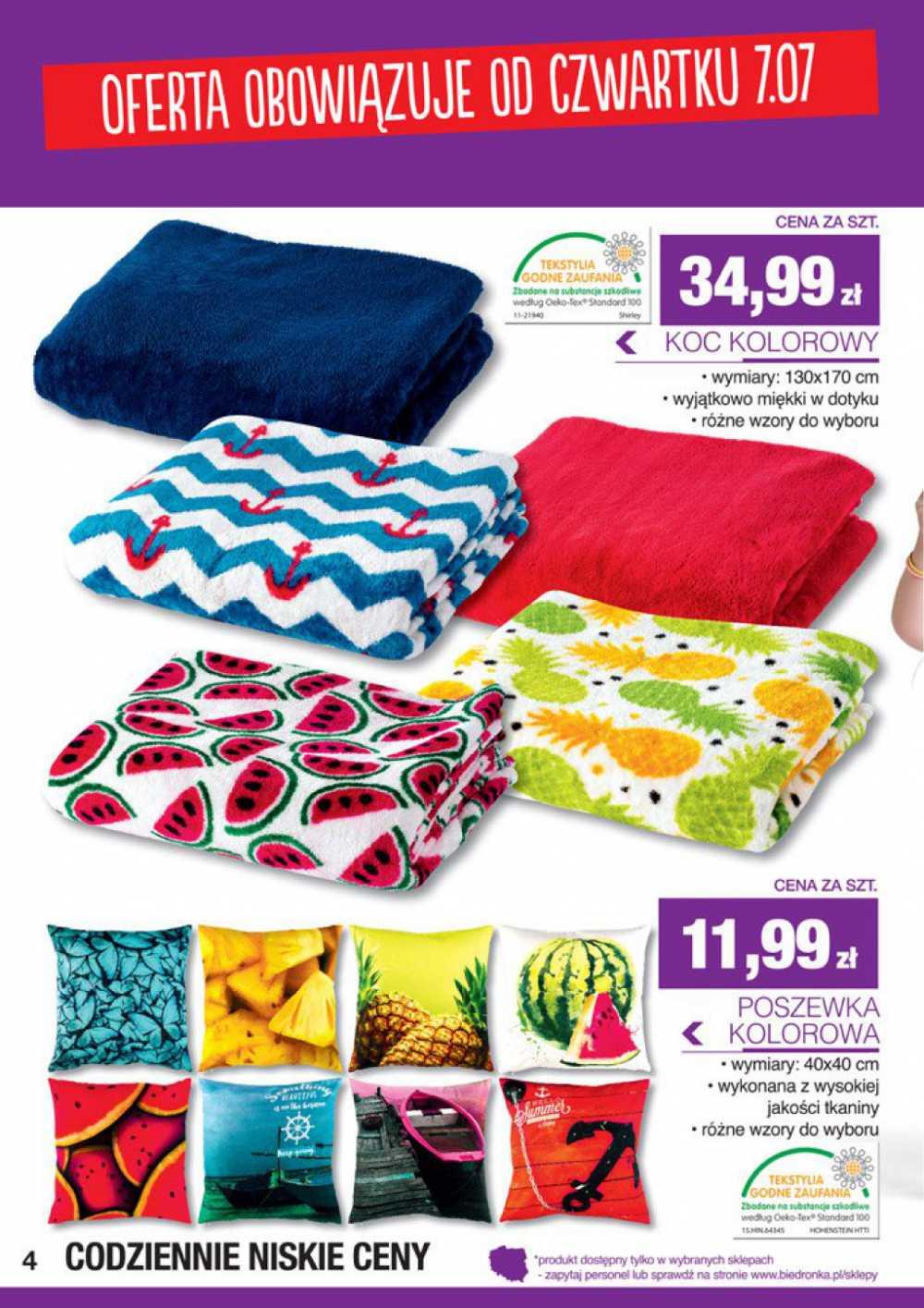 Gazetka promocyjna Biedronka str. 4
