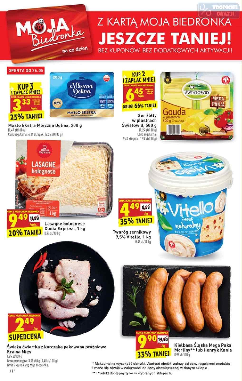 Gazetka promocyjna Biedronka str. 2