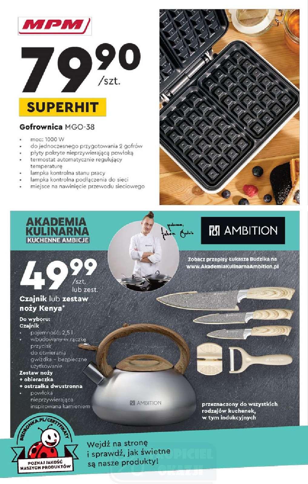 Gazetka promocyjna Biedronka str. 2