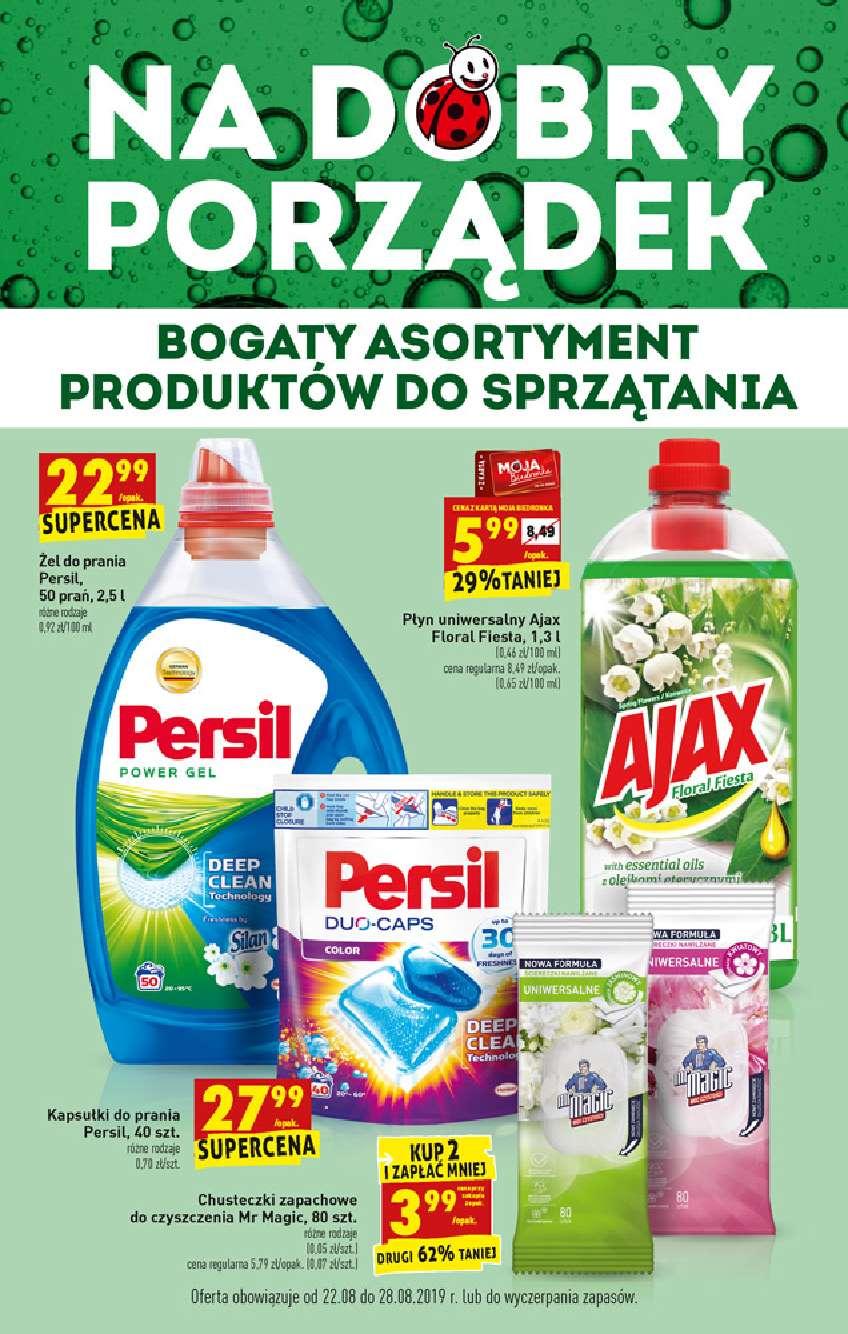 Gazetka promocyjna Biedronka str. 1