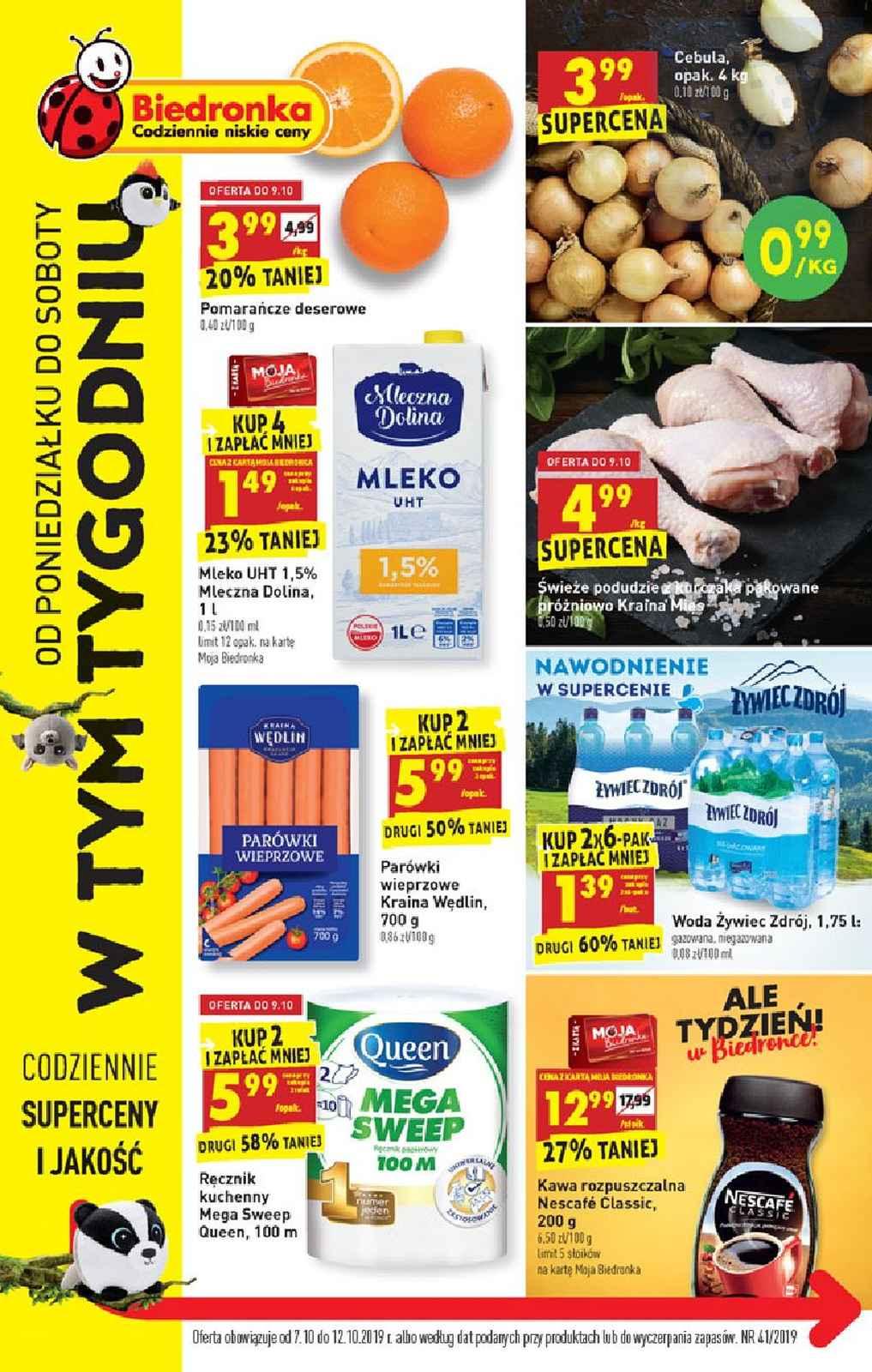 Gazetka promocyjna Biedronka str. 1