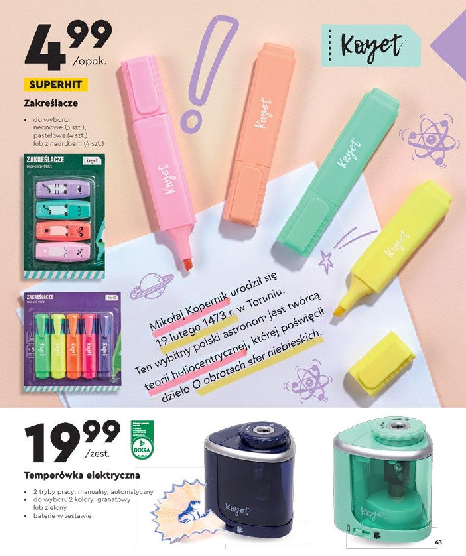 Gazetka promocyjna Biedronka str. 63