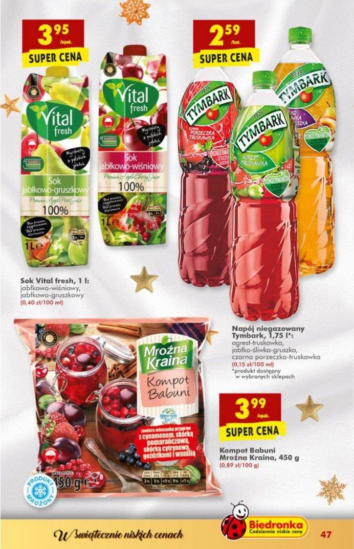 Gazetka promocyjna Biedronka str. 47