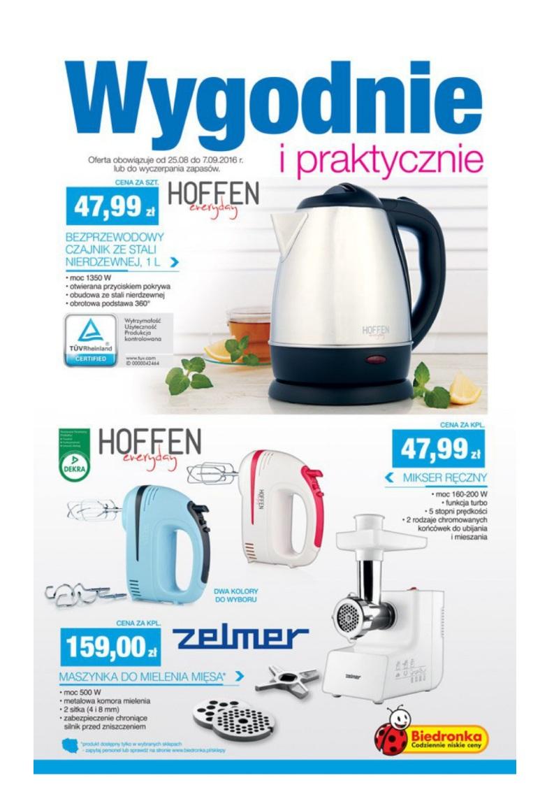 Gazetka promocyjna Biedronka str. 1