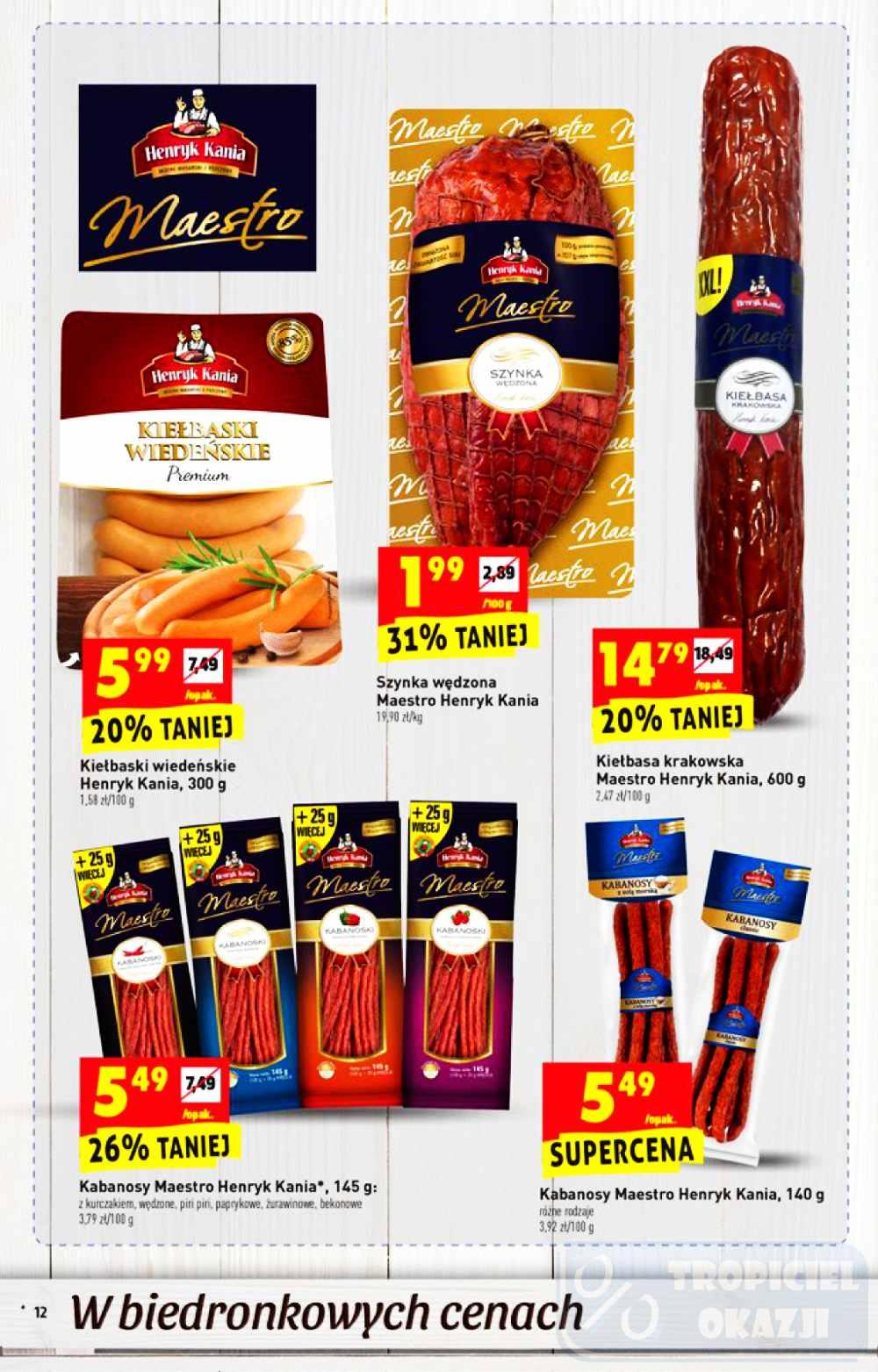 Gazetka promocyjna Biedronka str. 12