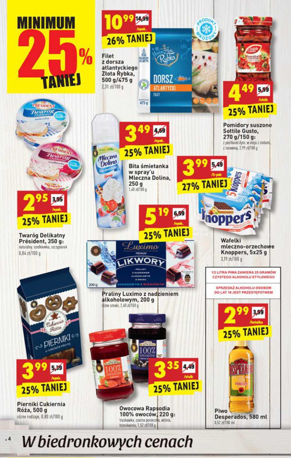 Gazetka promocyjna Biedronka str. 4