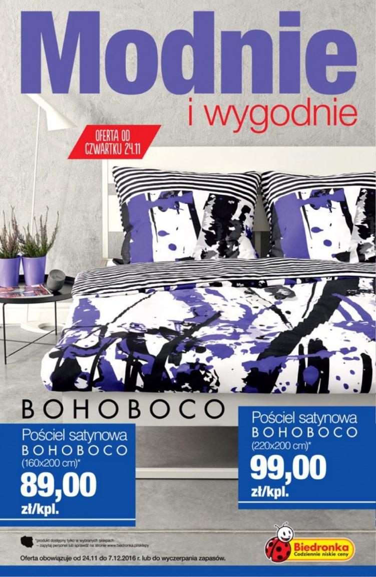Gazetka promocyjna Biedronka str. 1