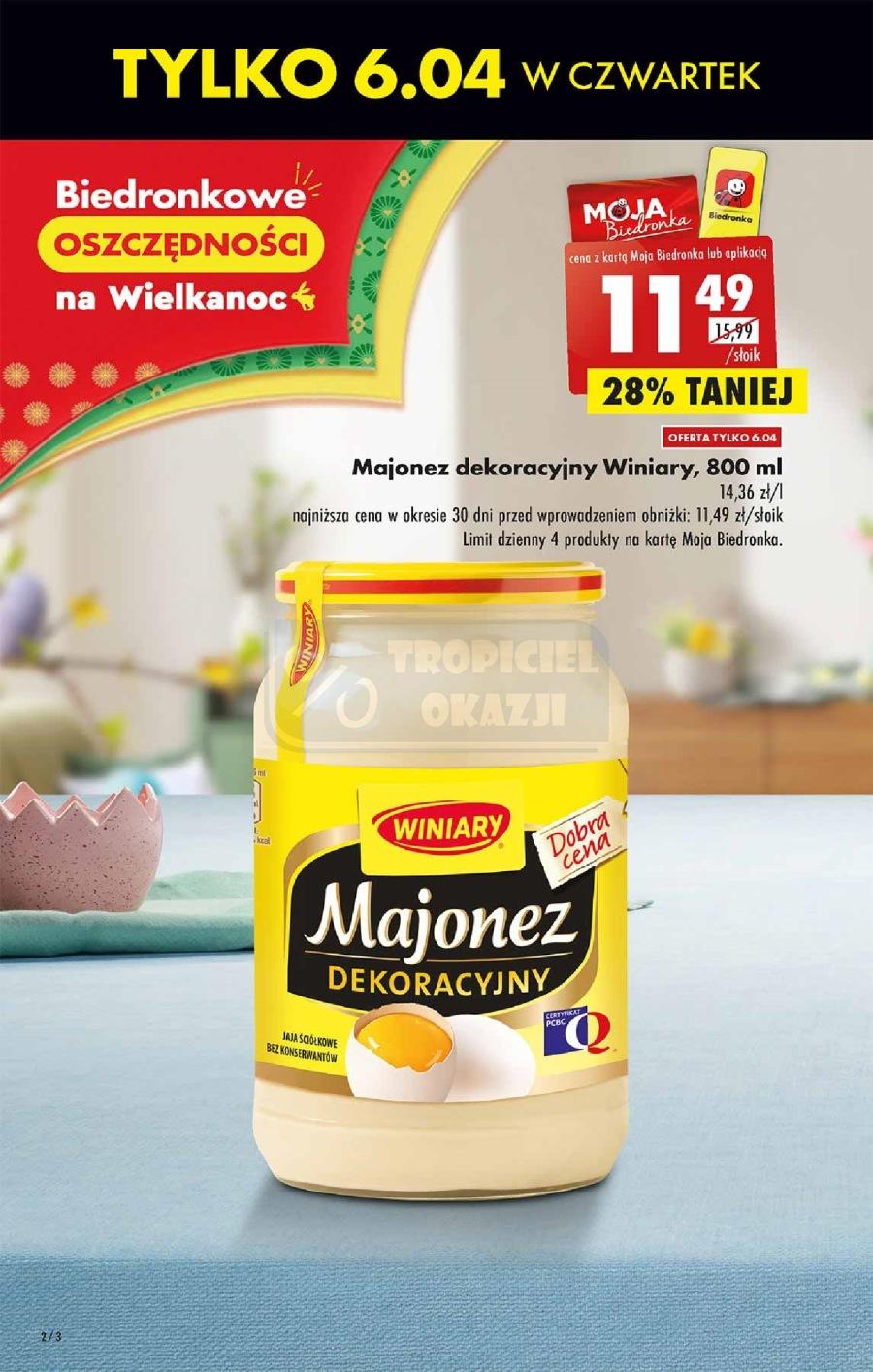 Gazetka promocyjna Biedronka str. 2