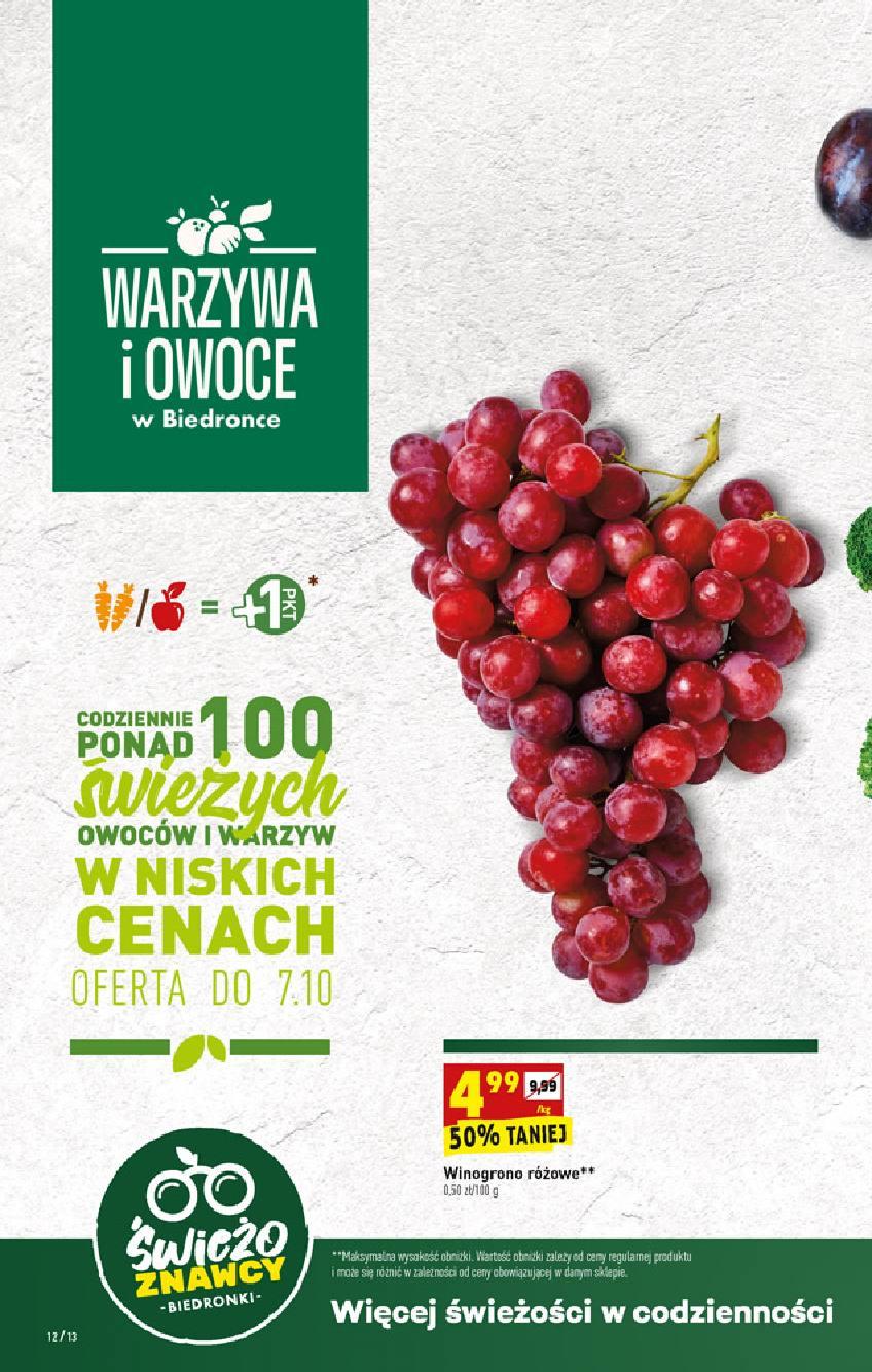 Gazetka promocyjna Biedronka str. 12