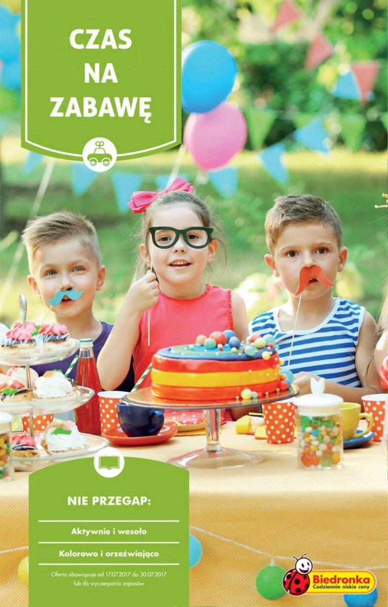 Gazetka promocyjna Biedronka str. 1