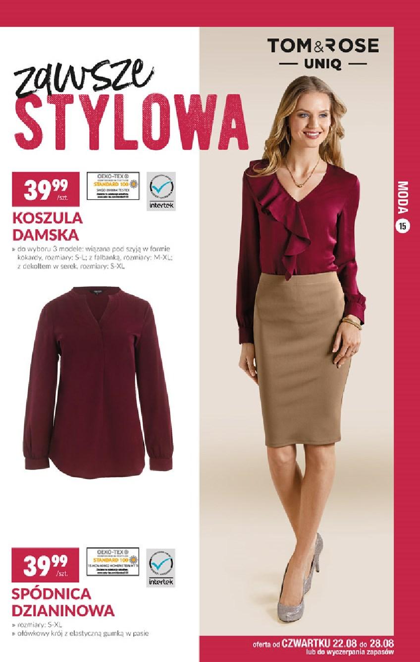 Gazetka promocyjna Biedronka str. 15