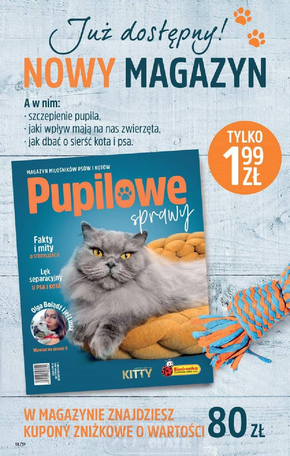 Gazetka promocyjna Biedronka str. 58