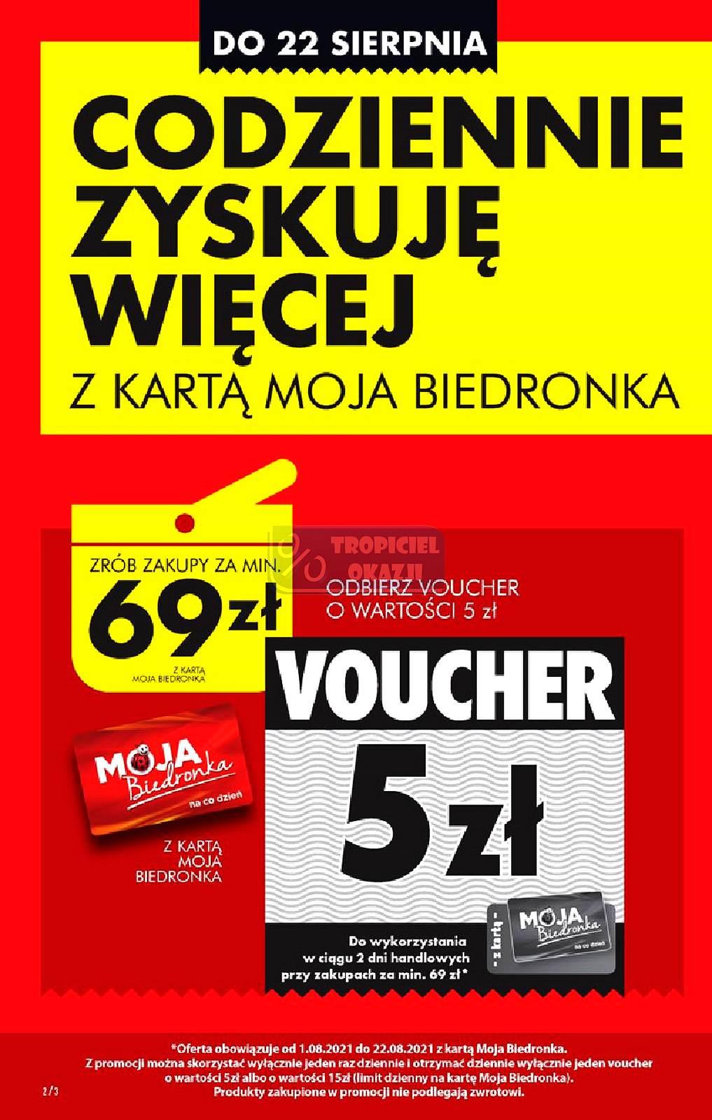 Gazetka promocyjna Biedronka str. 2