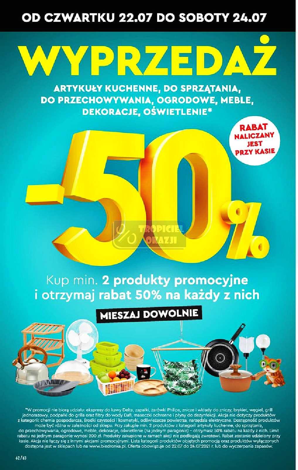 Gazetka promocyjna Biedronka str. 62