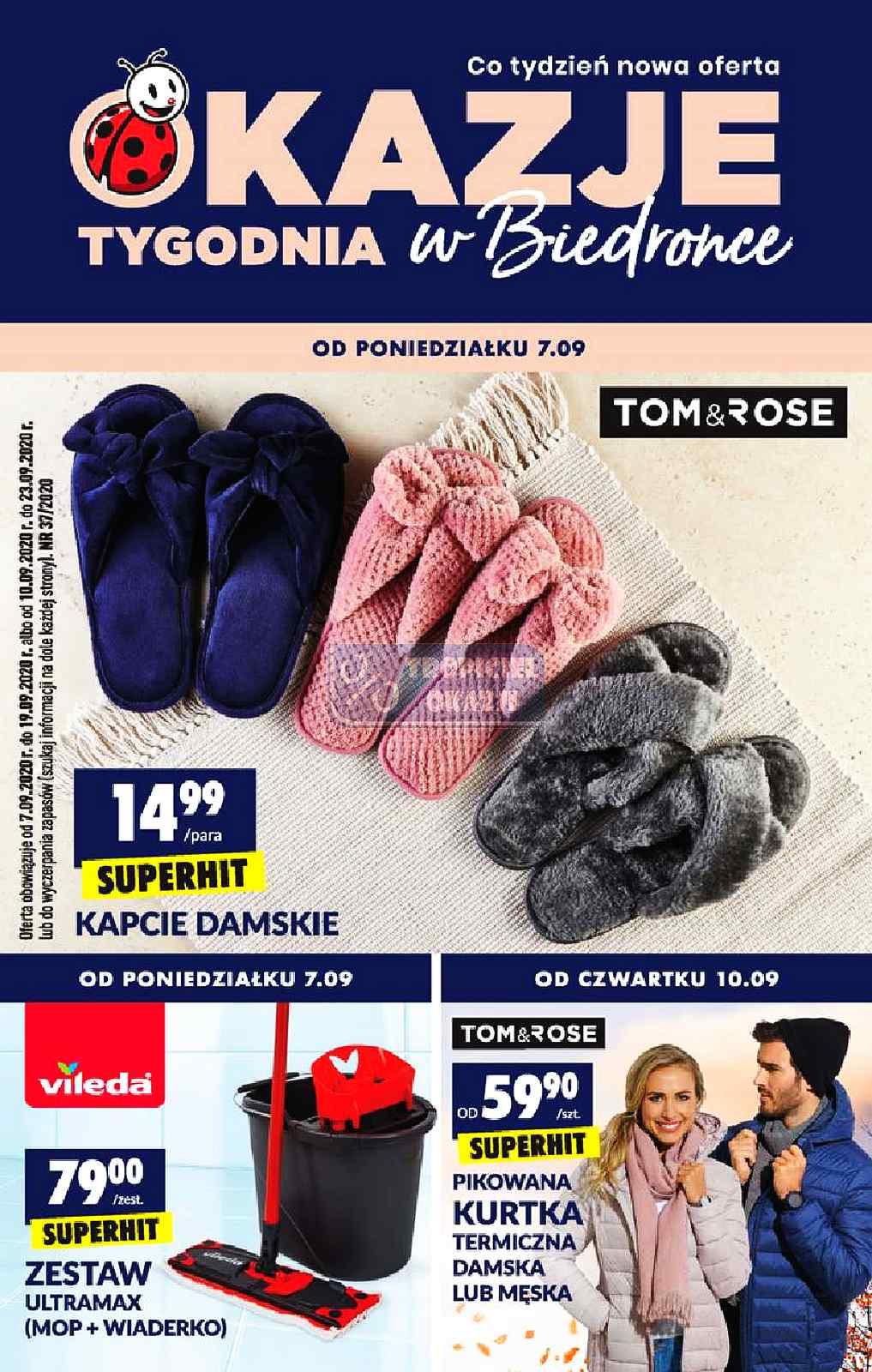 Gazetka promocyjna Biedronka str. 1