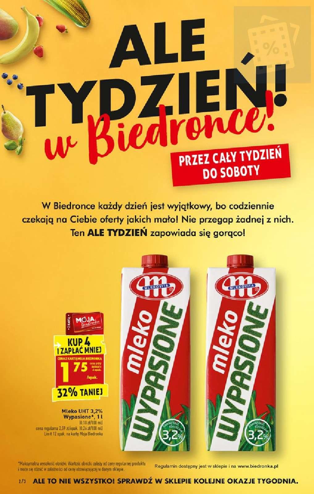 Gazetka promocyjna Biedronka str. 2
