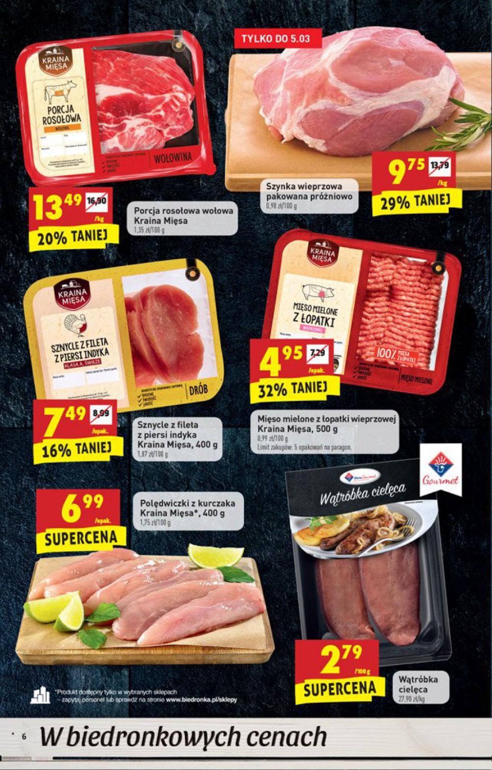 Gazetka promocyjna Biedronka str. 6