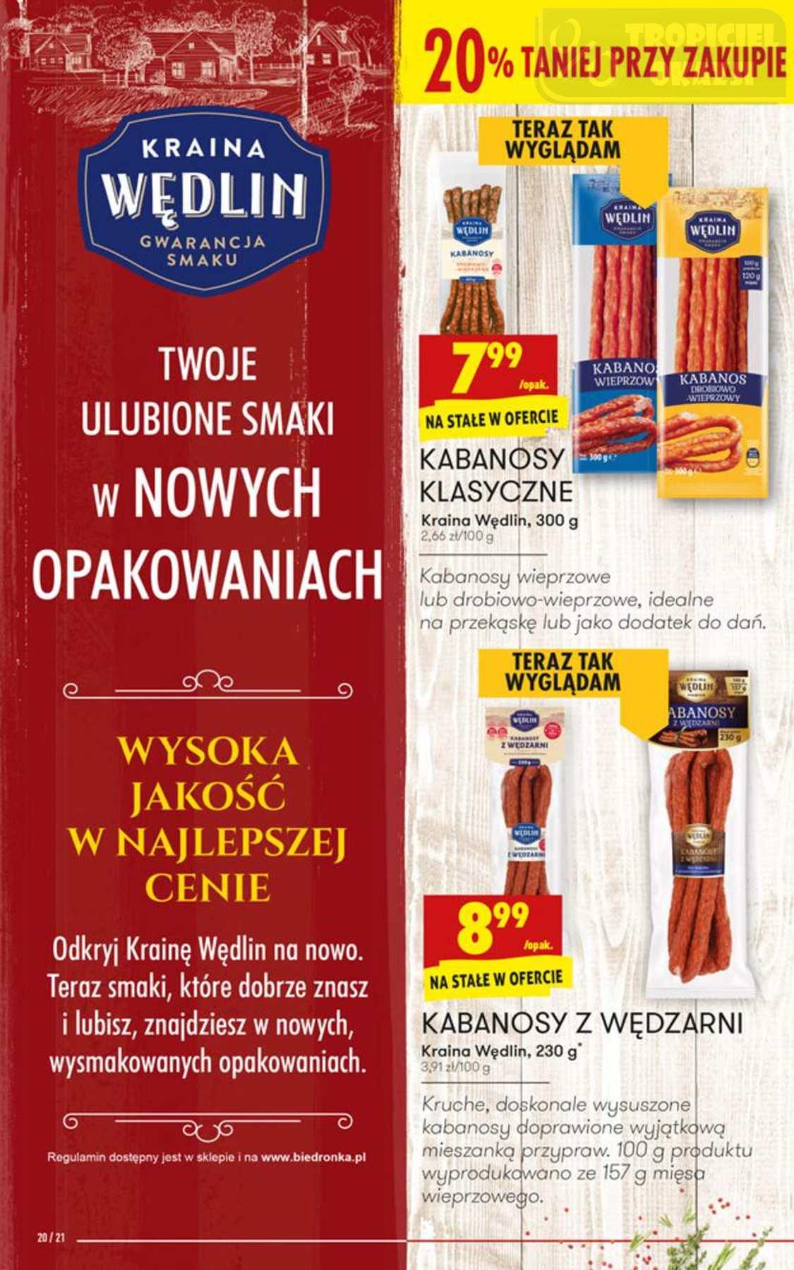 Gazetka promocyjna Biedronka str. 20