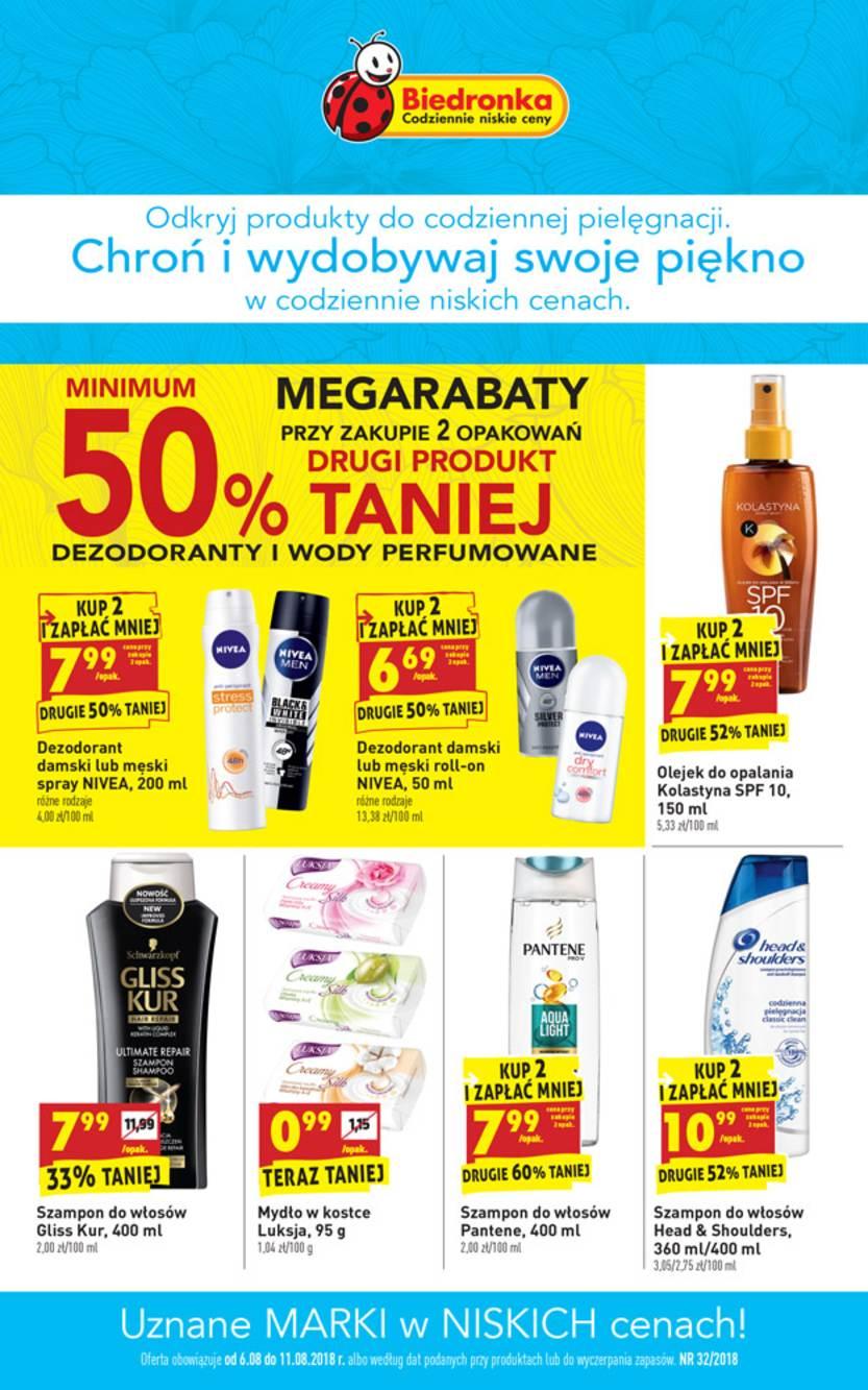 Gazetka promocyjna Biedronka str. 1