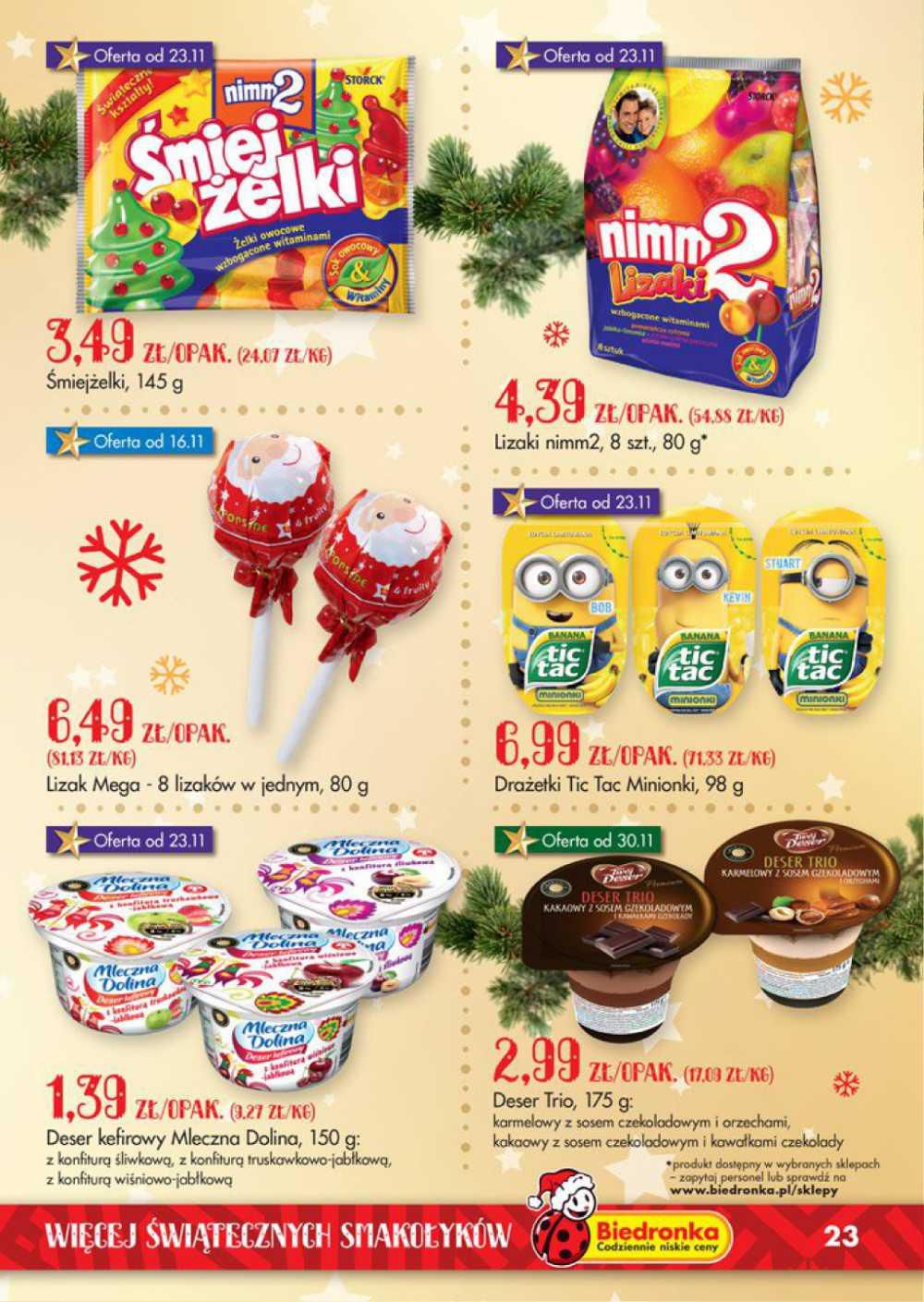 Gazetka promocyjna Biedronka str. 23