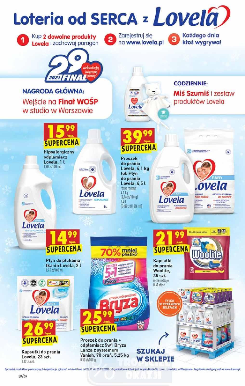 Gazetka promocyjna Biedronka str. 58