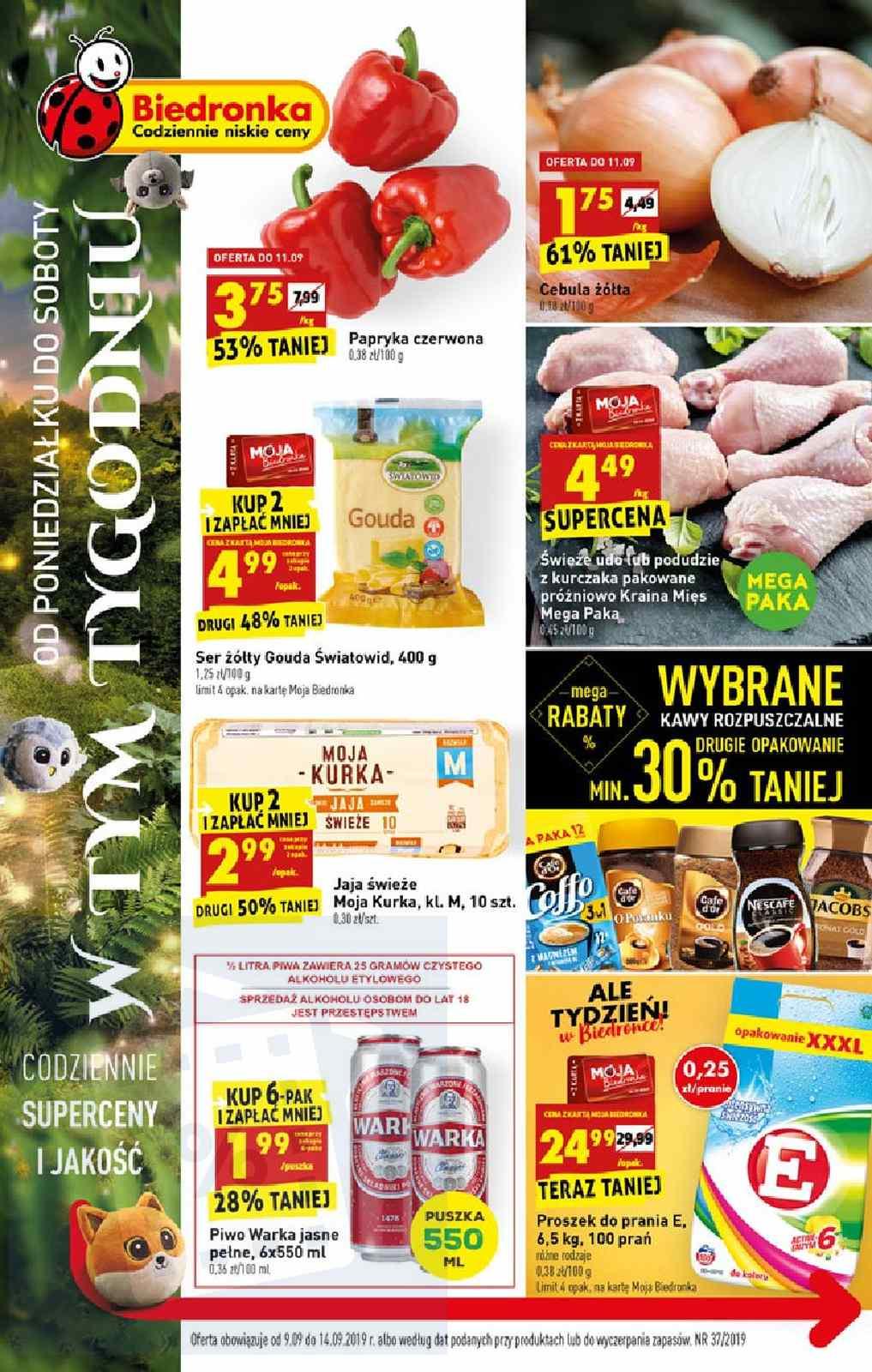 Gazetka promocyjna Biedronka str. 1