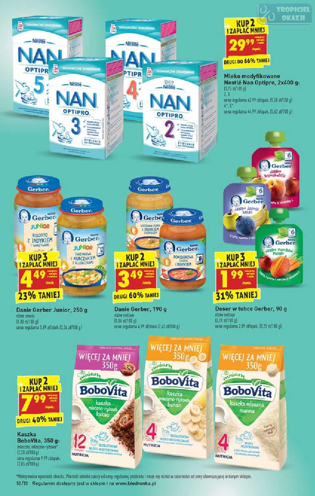 Gazetka promocyjna Biedronka str. 52