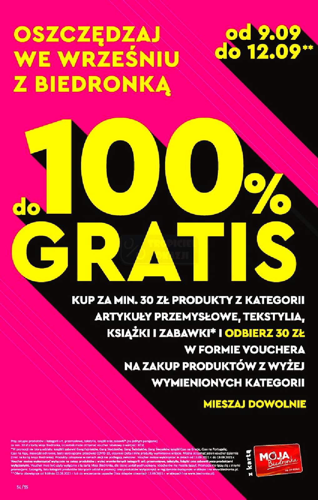 Gazetka promocyjna Biedronka str. 54