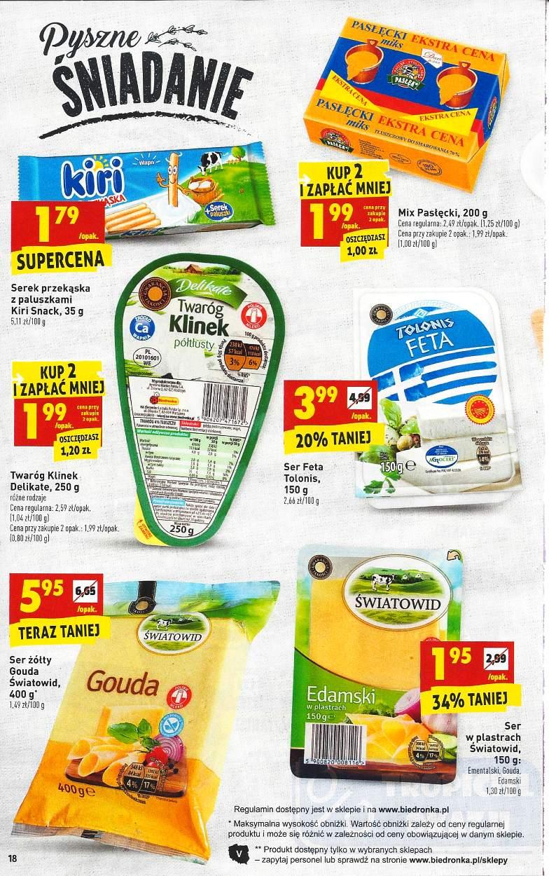 Gazetka promocyjna Biedronka str. 18