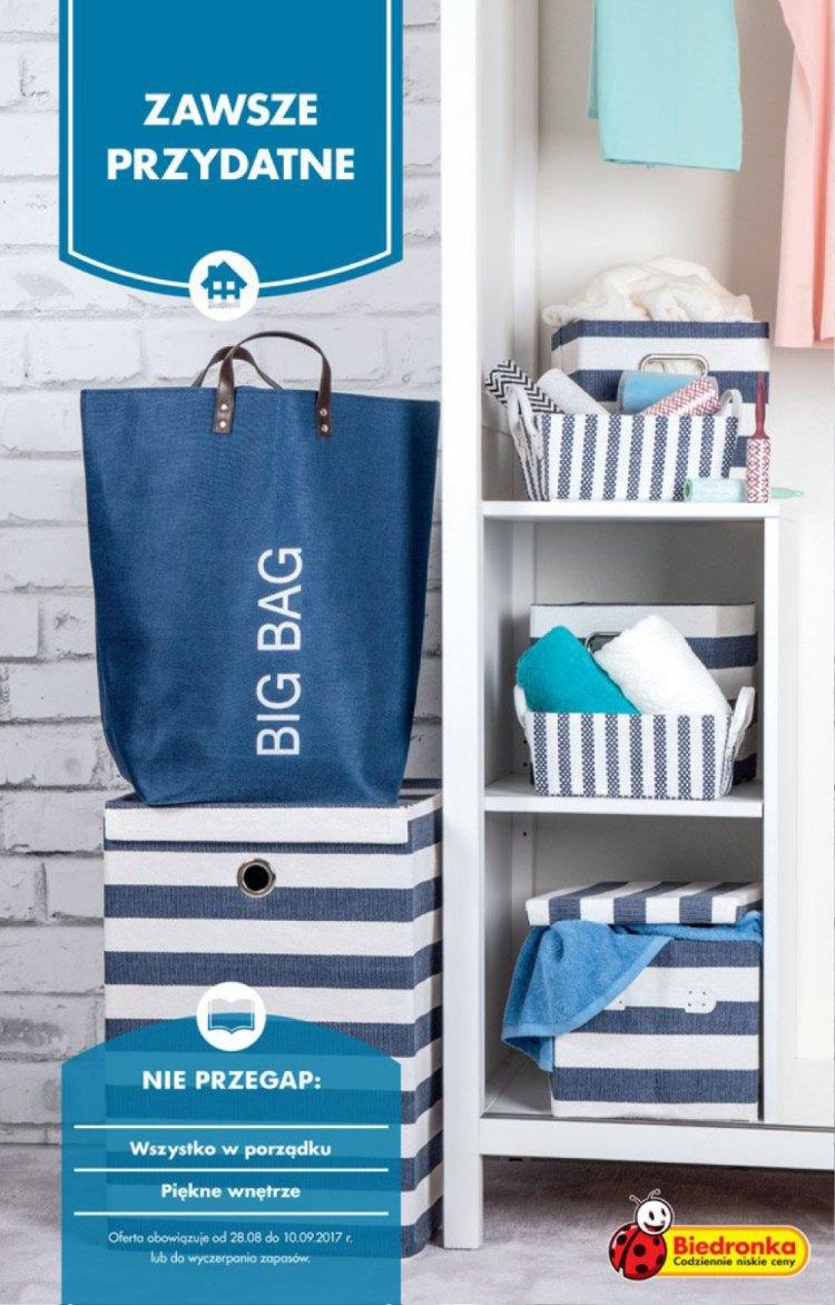 Gazetka promocyjna Biedronka str. 1