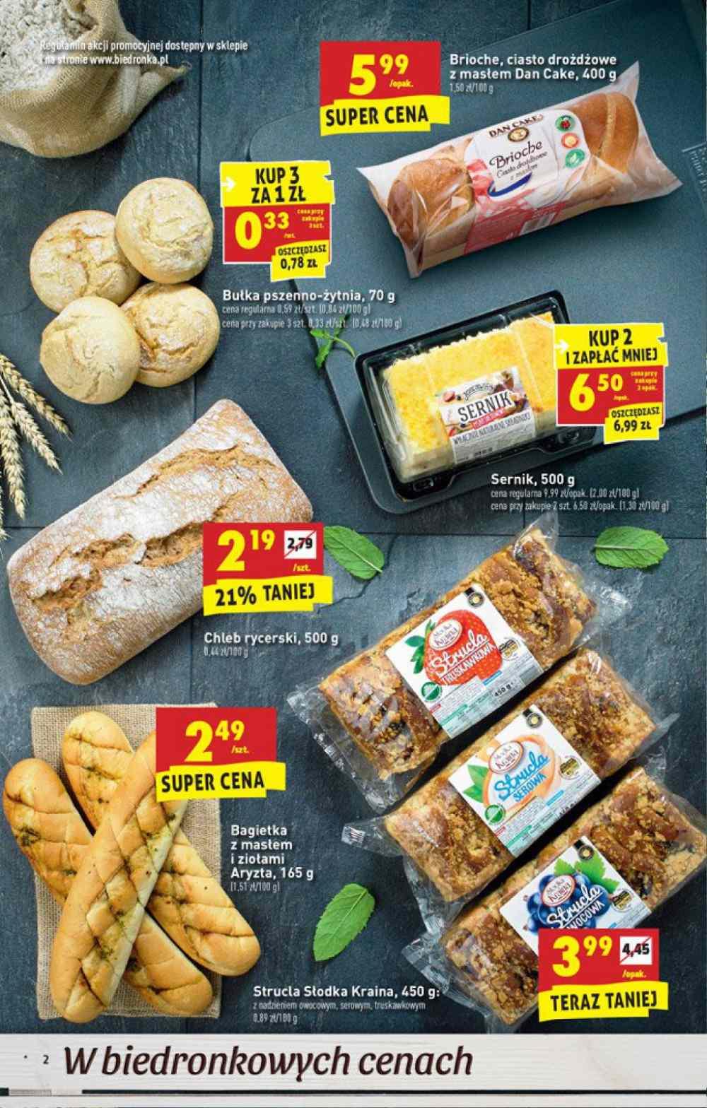 Gazetka promocyjna Biedronka str. 2