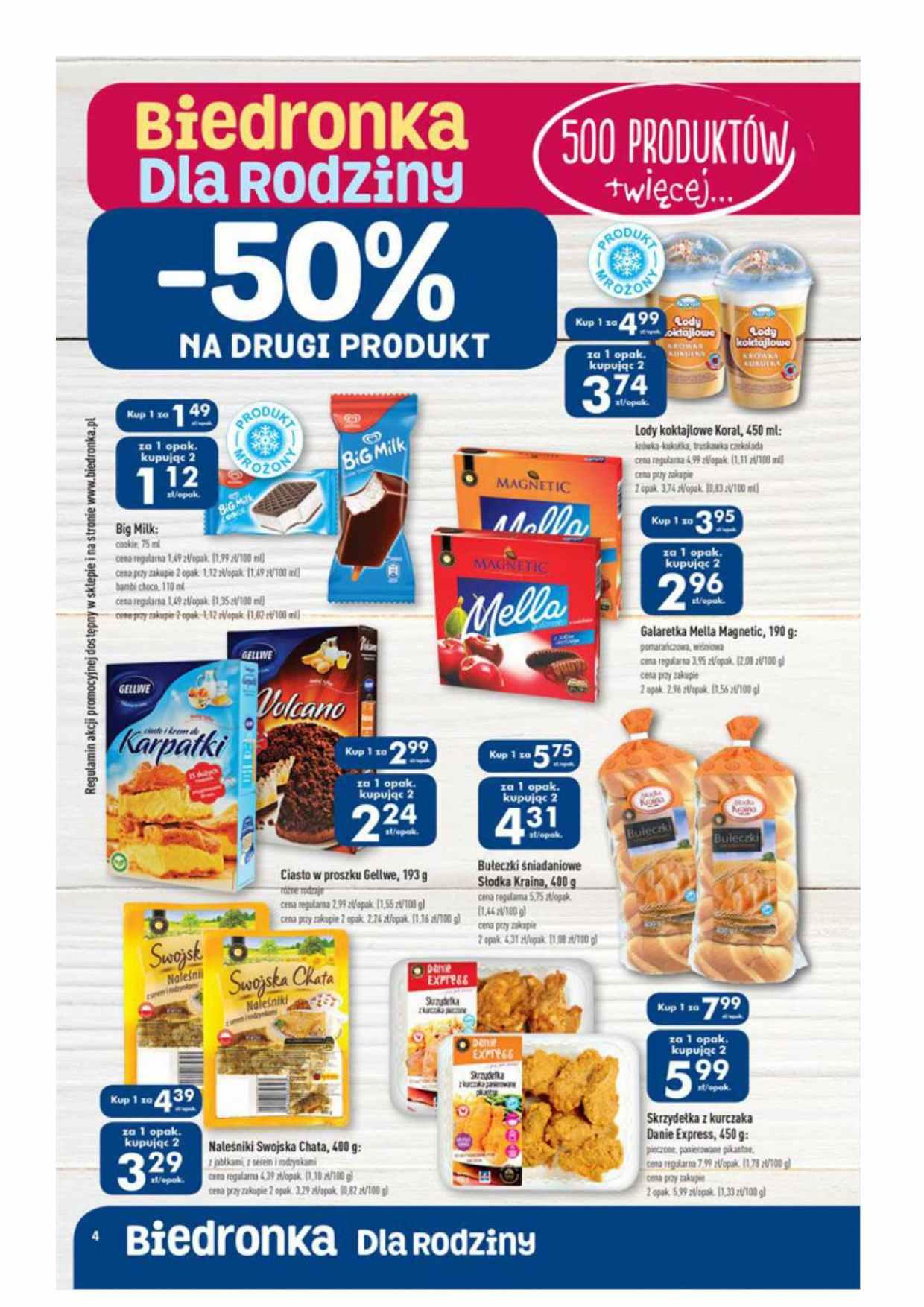 Gazetka promocyjna Biedronka str. 4
