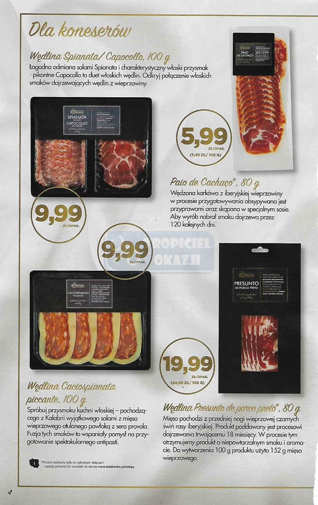 Gazetka promocyjna Biedronka str. 4