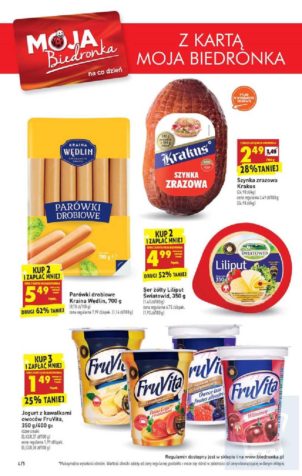 Gazetka promocyjna Biedronka str. 4