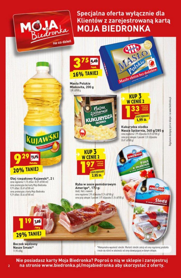 Gazetka promocyjna Biedronka str. 2