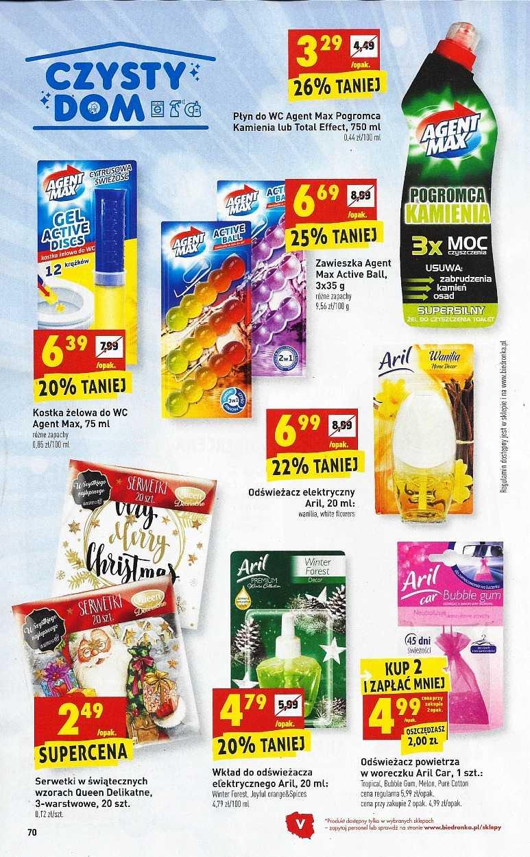 Gazetka promocyjna Biedronka str. 70