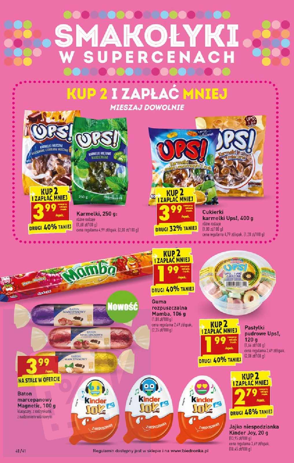 Gazetka promocyjna Biedronka str. 40