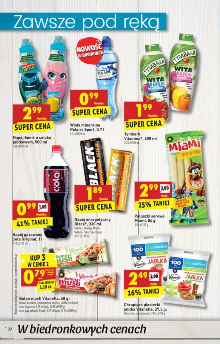 Gazetka promocyjna Biedronka str. 22