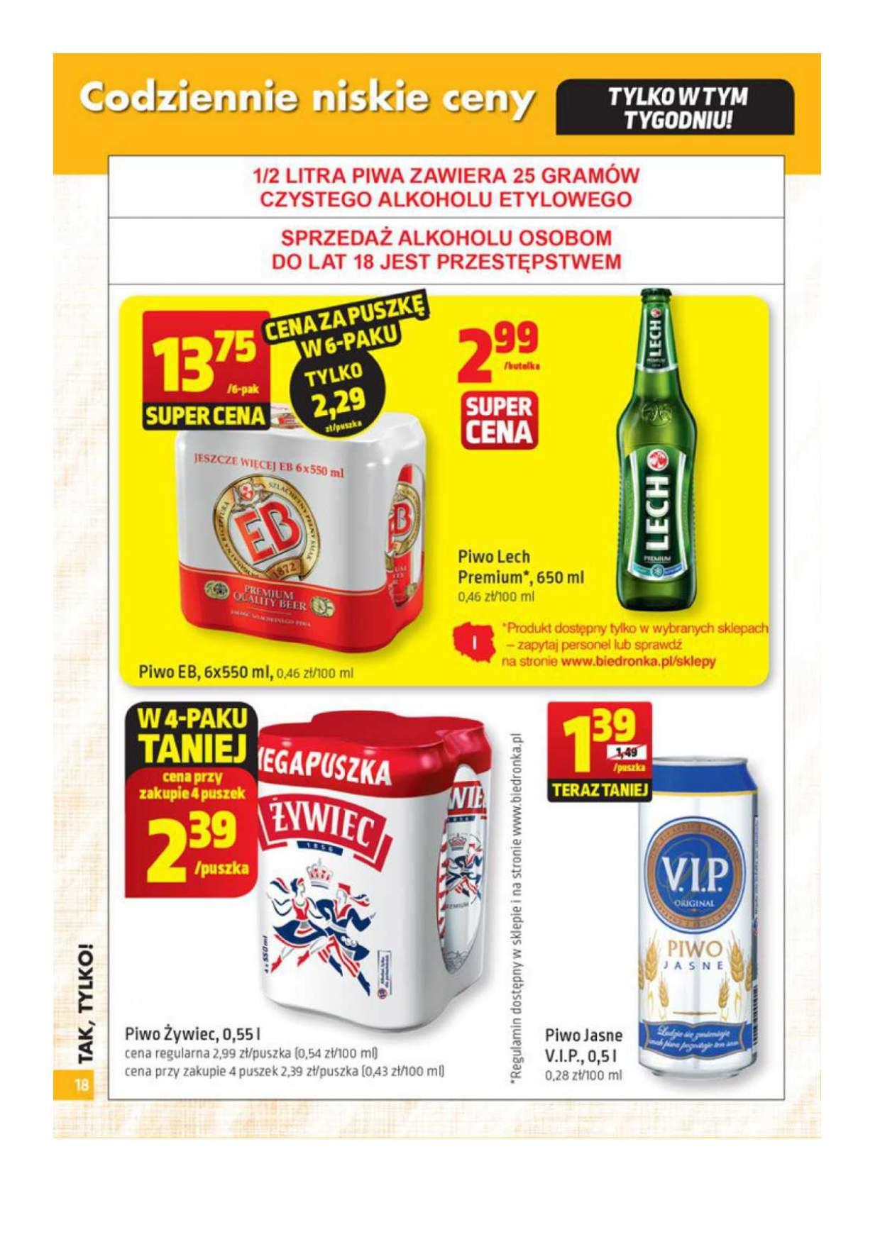 Gazetka promocyjna Biedronka str. 18