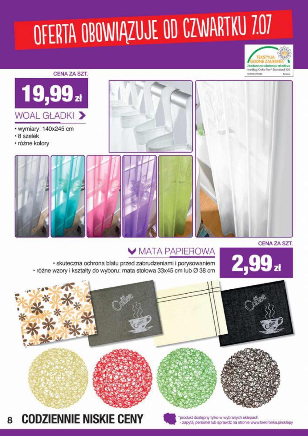 Gazetka promocyjna Biedronka str. 8