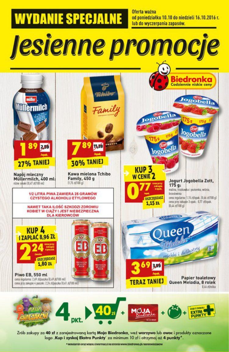 Gazetka promocyjna Biedronka str. 1